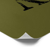 Molon Labe Grunge Spartan Helmet Poster (Hoek)