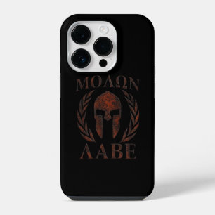 Molon Labe IJzeren Oorlogs Laurelkrans iPhone 14 Plus Hoesje