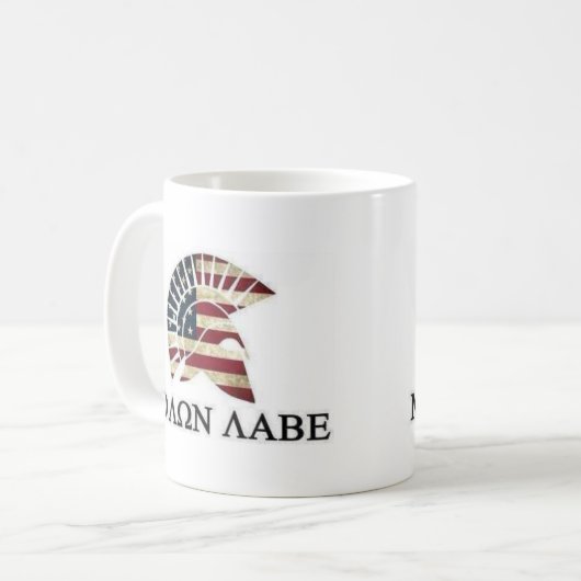 MOLON LABE KOFFIEMOK (Voorkant links)