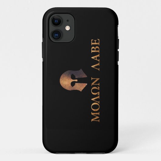 Molon Labe (kom en haal het) Case-Mate iPhone Case (Achterkant)