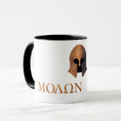 Molon Labe (kom en haal het) Mok (Voorkant links)