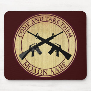Molon Labe (kom en neem ze mee) Muismat