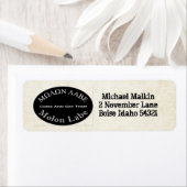 Molon Labe Kom en neem ze Quote Etiket (Insitu)