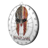 Molon Labe - Kom mee naar de VS Spartan Dartbord (Voorkant Rechts)