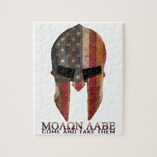Molon Labe - Kom mee naar de VS Spartan Legpuzzel
