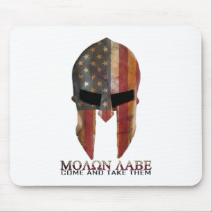 Molon Labe - Kom mee naar de VS Spartan Muismat