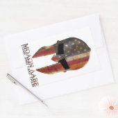 Molon Labe - Kom mee naar de VS Spartan Rechthoekige Sticker (Envelop)