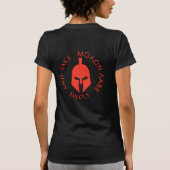 Molon Labe Kom Spartan Helmet halen T-shirt (Achterkant)