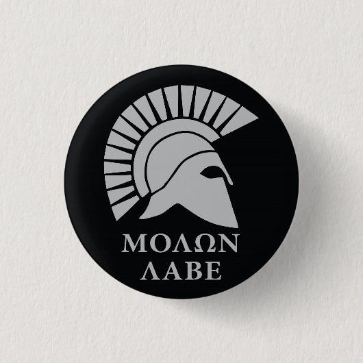 Molon Labe, kom ze halen01 Ronde Button 3,2 Cm (Voorkant)
