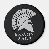 Molon Labe, kom ze halen! Magneet (Voorkant)