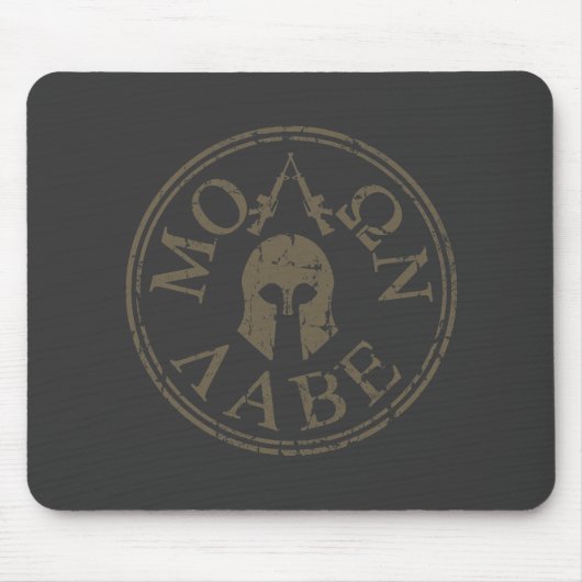 Molon Labe, kom ze halen Muismat (Voorkant)