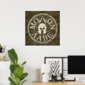 Molon Labe, kom ze halen Poster (Thuiskantoor)