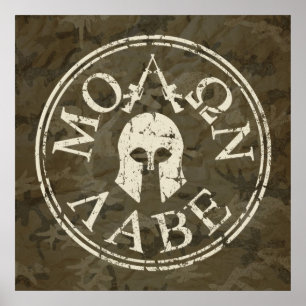 Molon Labe, kom ze halen Poster