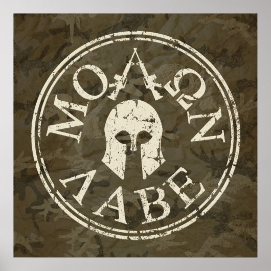 Molon Labe, kom ze halen Poster (Voorkant)