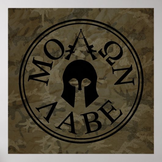 Molon Labe, kom ze halen Poster (Voorkant)