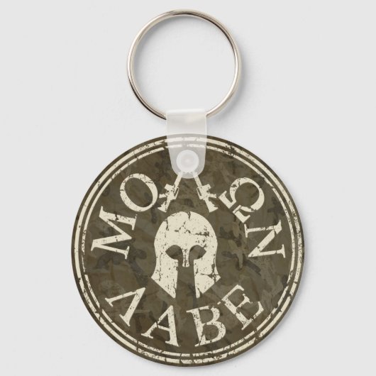 Molon Labe, kom ze halen Sleutelhanger (Voorkant)