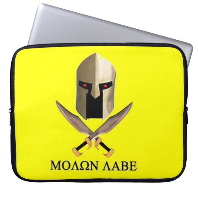 MOLON LABE LAPTOP SLEEVE (Voorkant)