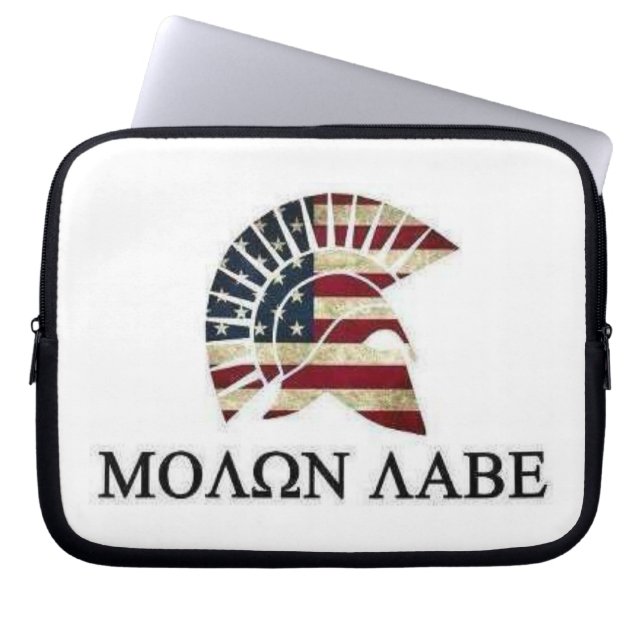 MOLON LABE LAPTOP SLEEVE (Voorkant)