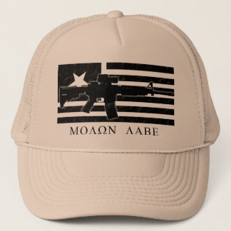 Molon Labe M4-Pet Trucker Pet