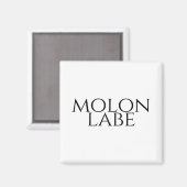 Molon Labe Magneet (Voorkant / Achterkant)