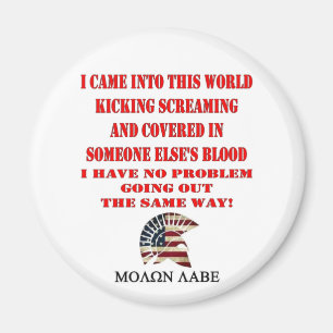 MOLON LABE MAGNEET