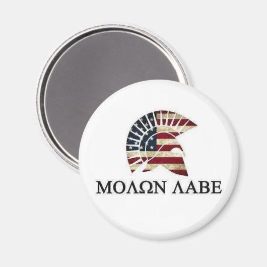 MOLON LABE MAGNEET (Voorkant / Achterkant)