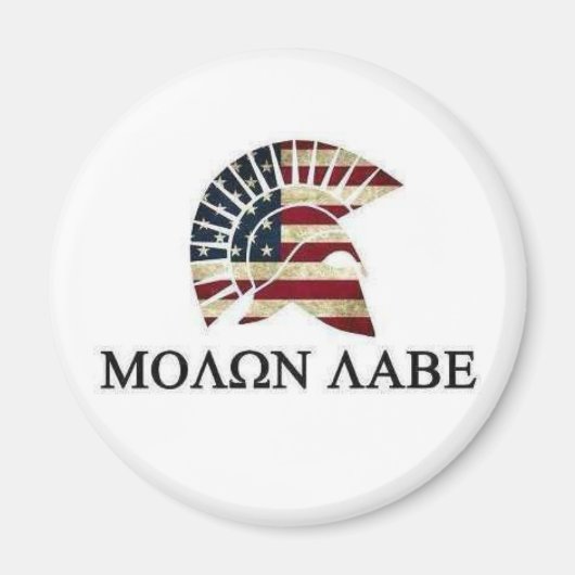 MOLON LABE MAGNEET (Voorkant)