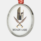 MOLON LABE METALEN ORNAMENT (Links)