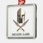 MOLON LABE METALEN ORNAMENT (Links)