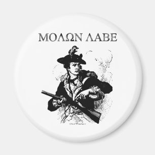 Molon Labe Minuteman Magneet