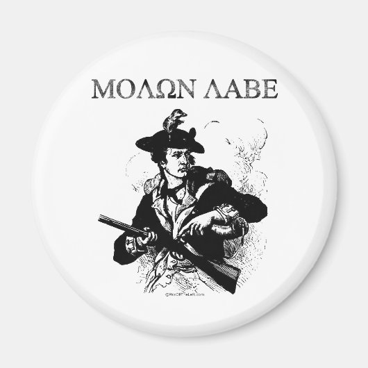 Molon Labe Minuteman Magneet (Voorkant)