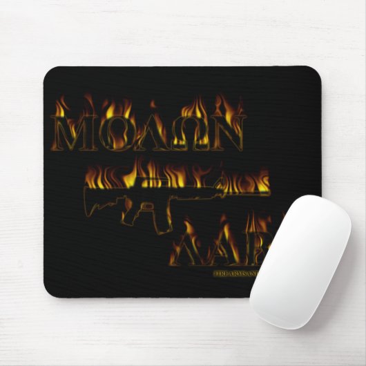 Molon Labe Mousepad Muismat (Met muis)