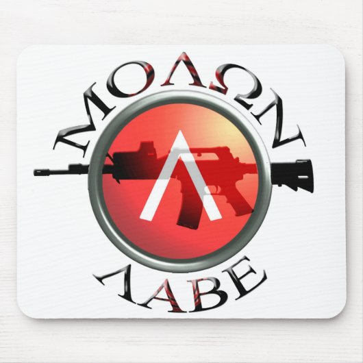 Molon Labe Muismat (Voorkant)