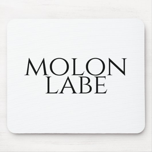 Molon Labe Muismat (Voorkant)