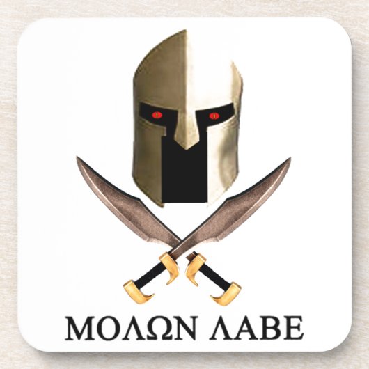 MOLON LABE ONDERZETTER (Voorkant)
