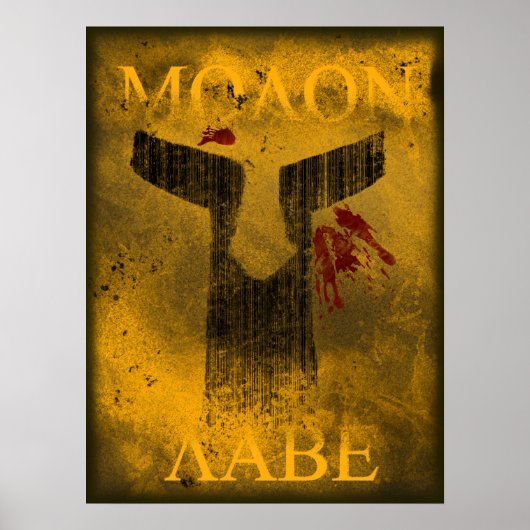 Molon Labe Poster (Voorkant)