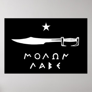 Molon Labe Poster