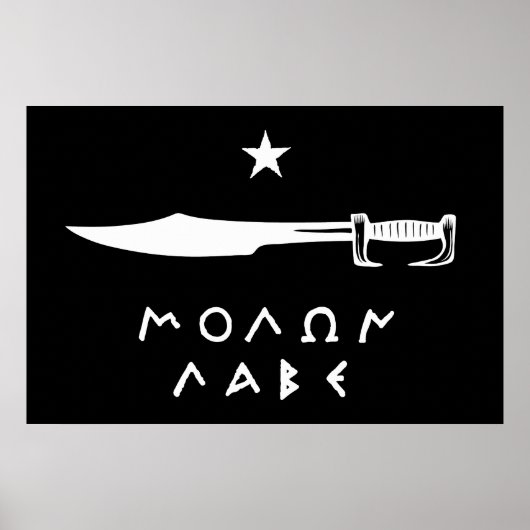 Molon Labe Poster (Voorkant)