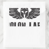 Molon Labe Rechthoekige Sticker (Tas)