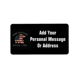 Molon Labe Return Address Labels