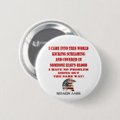 MOLON LABE RONDE BUTTON 5,7 CM (Voorkant /achterkant)
