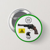 MOLON LABE RONDE BUTTON 5,7 CM (Voorkant /achterkant)