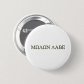Molon Labe Ronde Button 5,7 Cm (Voorkant /achterkant)