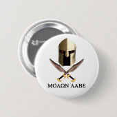 MOLON LABE RONDE BUTTON 5,7 CM (Voorkant /achterkant)