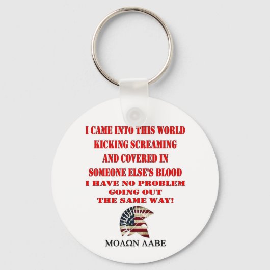 MOLON LABE SLEUTELHANGER (Voorkant)