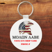 MOLON LABE SLEUTELHANGER (Voorkant)