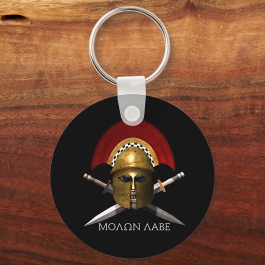 Molon Labe Sleutelhanger (Voorkant)