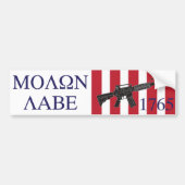 Molon Labe/Sons of Liberty Bumpersticker (Voorkant)