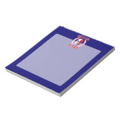 Molon Labe Spartaanse Pantser Lauwerkrans Driekleu Notitieblok (Linkerzijde)