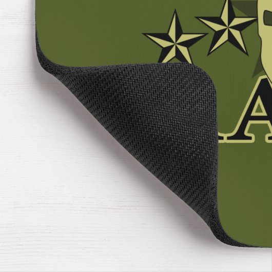 Molon Labe Spartan 5 sterren Olive Green Muismat (Hoek)